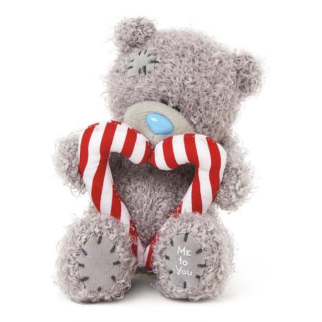 4" Candy Cane Heart Me to You Bear £3.60